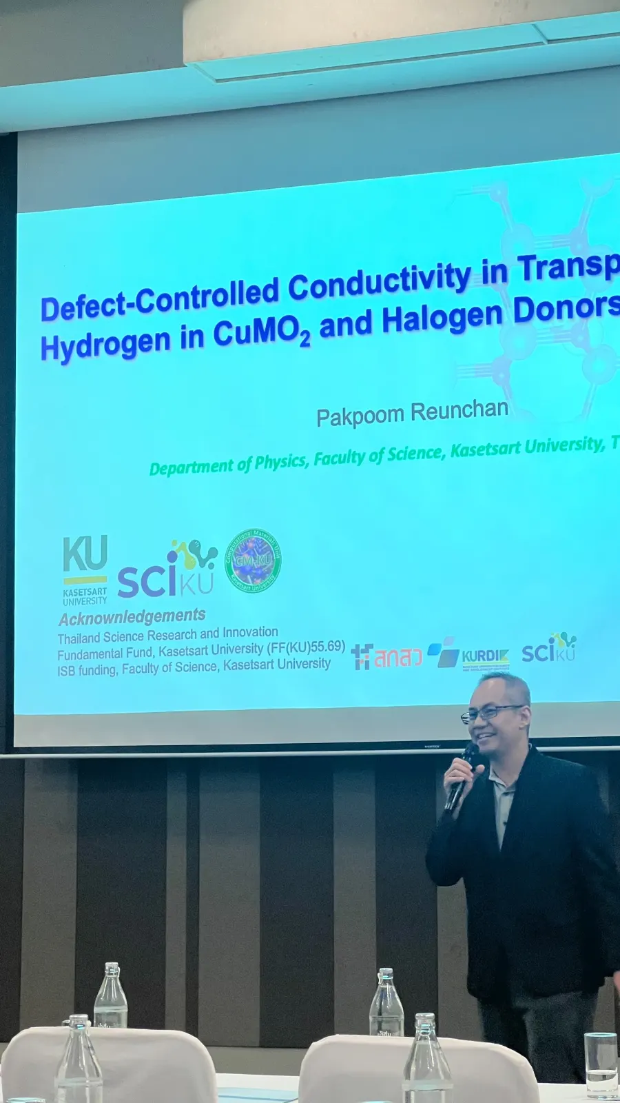 Pakpoom Reunchan presenting research at ANSCSE29